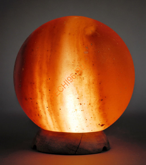 Светильник из гималайской соли Сфера с диммером