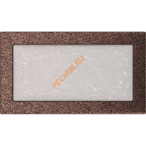 Вентиляционная решетка Kratki 30М 170х300 мм латунь