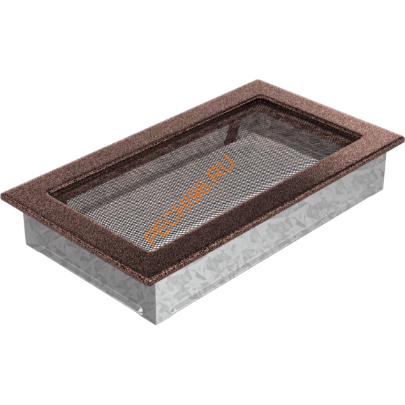 Вентиляционная решетка Kratki 30М 170х300 мм латунь