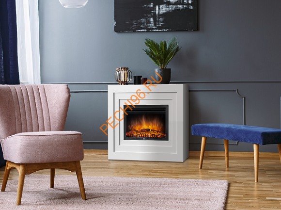 Электрокамин Electrolux EFP/P-2520LS с порталом Firelight Cubo 25, белый Электрокамин Electrolux EFP/P-2520LS с порталом Firelight Cubo 25, белый