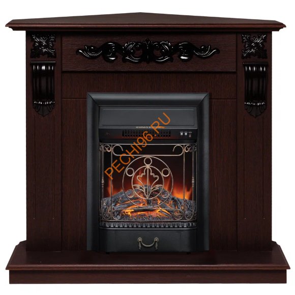 Электрокамин RealFlame Dominica Corner с очагом Majestic Lux BL Электрокамин RealFlame Dominica Corner с очагом Majestic Lux BL