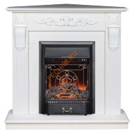 Электрокамин RealFlame Dominica Corner с очагом Majestic Lux BL