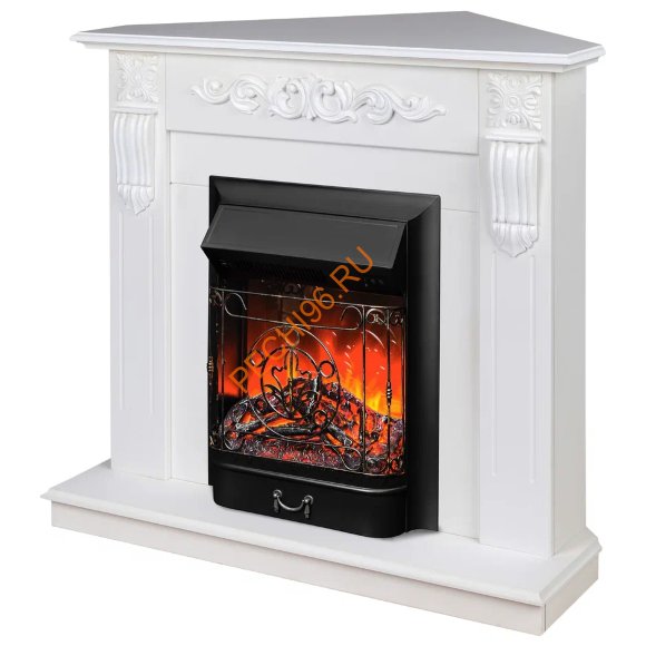 Электрокамин RealFlame Dominica Corner с очагом Majestic Lux BL Электрокамин RealFlame Dominica Corner с очагом Majestic Lux BL