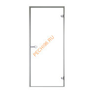 Дверь стеклянная Harvia «прозрачная» коробка алюминий Дверь стеклянная Harvia «прозрачная» коробка алюминий