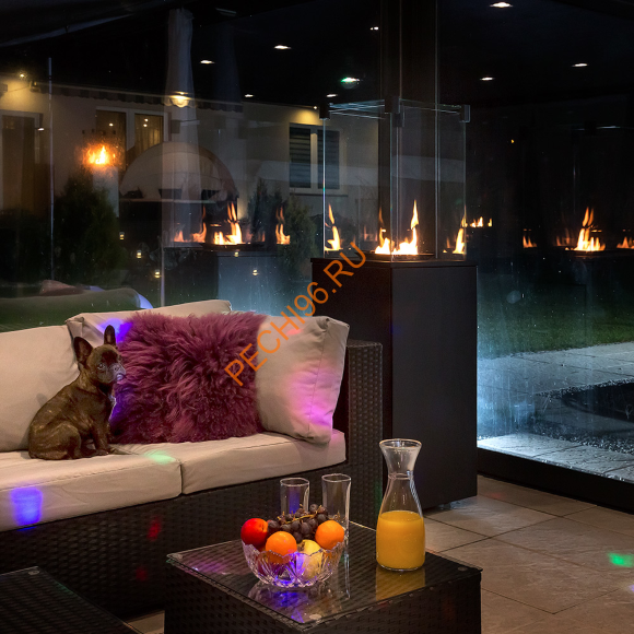 Камин уличный газовый Kratki PATIO/BASIC/G31/37MBAR