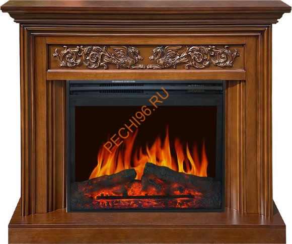 Электрокамин Royal Flame Nottingham Орех с очагом Jupiter FX New Электрокамин Royal Flame Nottingham Орех с очагом Jupiter FX New