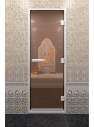 Дверь стеклянная DoorWood Хамам бронза, 2000х800 мм Дверь стеклянная DoorWood Хамам бронза, 2000х800 мм