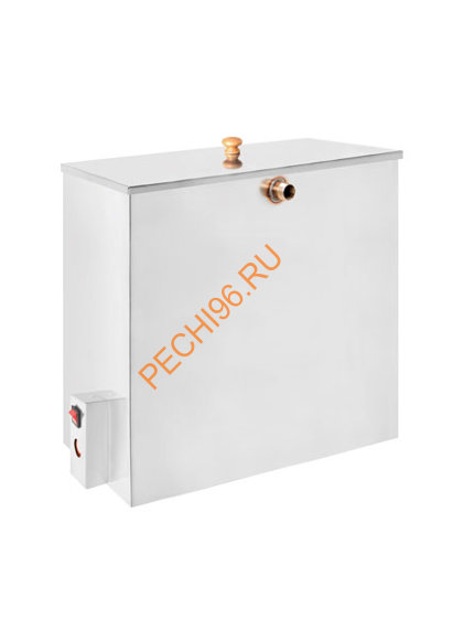 Бак Везувий 60л нержавейка (AISI 439) прямоугольный с ТЭНом