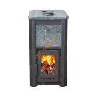 Печь банная Варвара Сказка Мини Дуэт КТК, талькохлорит, сталь 6 мм