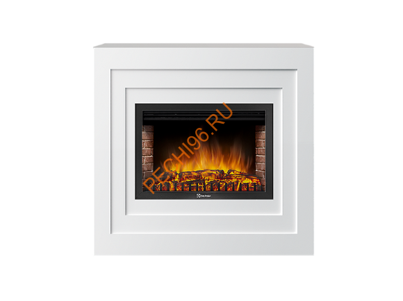 Электрокамин Electrolux Sphere Plus EFP/P-3320RLS с порталом Firelight Cubo 30, белый Электрокамин Electrolux Sphere Plus EFP/P-3320RLS с порталом Firelight Cubo 30, белый