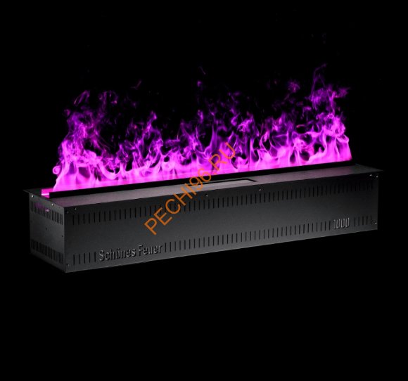 Паровой электрический очаг Schones Feuer 3D HotLine 1000 RGB