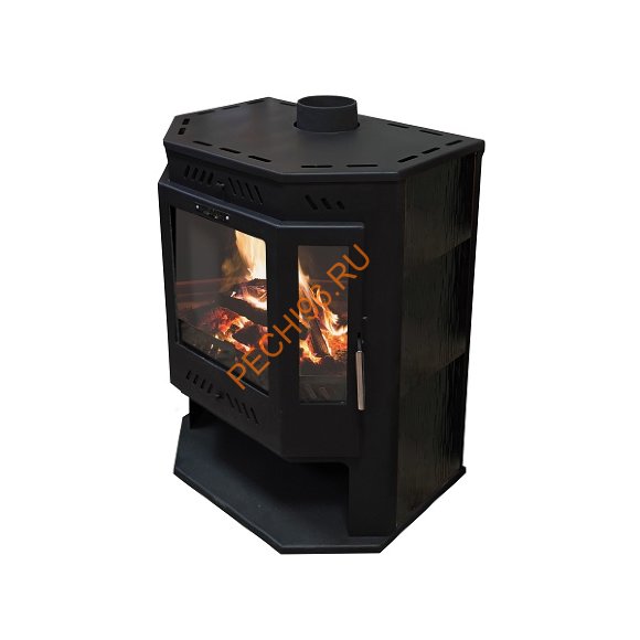 Печь-Камин Бранденбург Призма с верхним дымоходом Печь-Камин Бранденбург Призма с верхним дымоходом