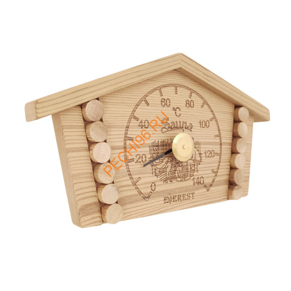 Термометр EVEREST Домик, кедр (TG-36)