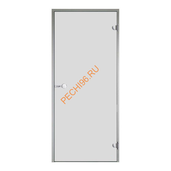 Дверь стеклянная Harvia «сатин» коробка алюминий