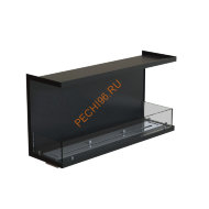 Биокамин фронтальный 1000х500х300 мм, стекло тонированное Биокамин фронтальный 1000х500х300 мм, стекло тонированное