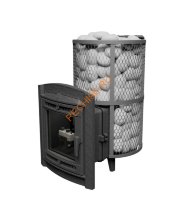 Печь банная Атмосфера L сетка нержавейка, с газовой горелкой Печь банная Атмосфера L сетка нержавейка, с газовой горелкой