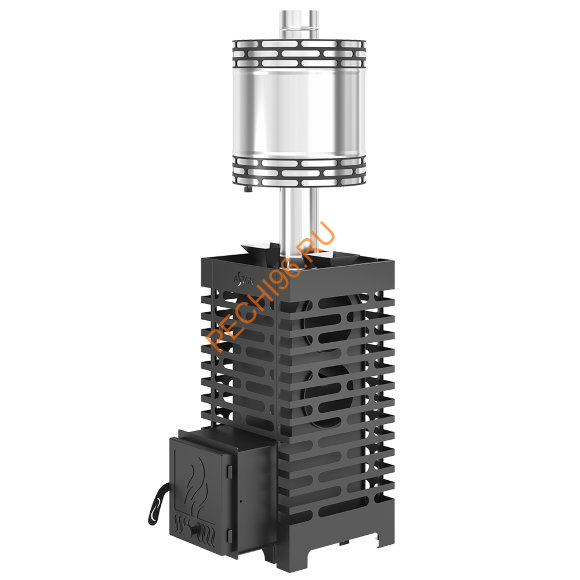 Печь банная Aston 20 с баком на трубе 50л, D115 (AISI 439) круглый в Нижнем Новгороде Печь банная Aston 20 с баком на трубе 50л, D115 (AISI 439) круглый в Нижнем Новгороде