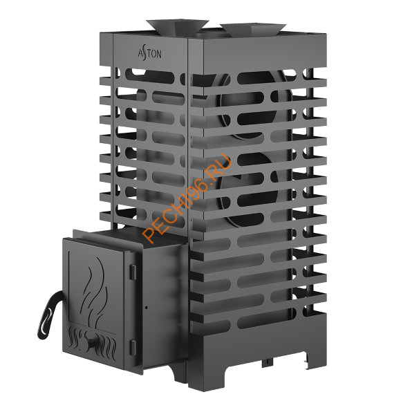 Печь банная Aston 20 с баком на трубе 50л, D115 (AISI 439) круглый в Нижнем Новгороде Печь банная Aston 20 с баком на трубе 50л, D115 (AISI 439) круглый в Нижнем Новгороде