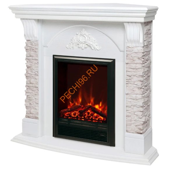 Электрокамин RealFlame Athena Corner WT с очагом Eugene Электрокамин RealFlame Athena Corner WT с очагом Eugene