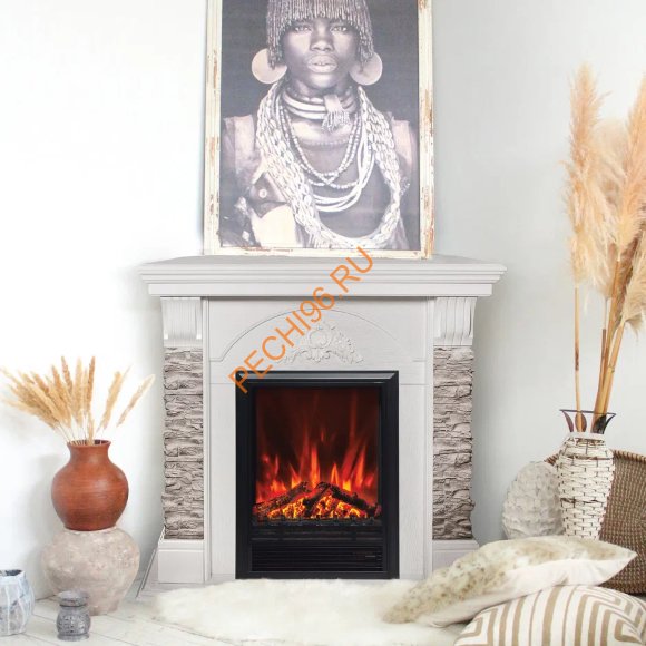 Электрокамин RealFlame Athena Corner WT с очагом Eugene Электрокамин RealFlame Athena Corner WT с очагом Eugene