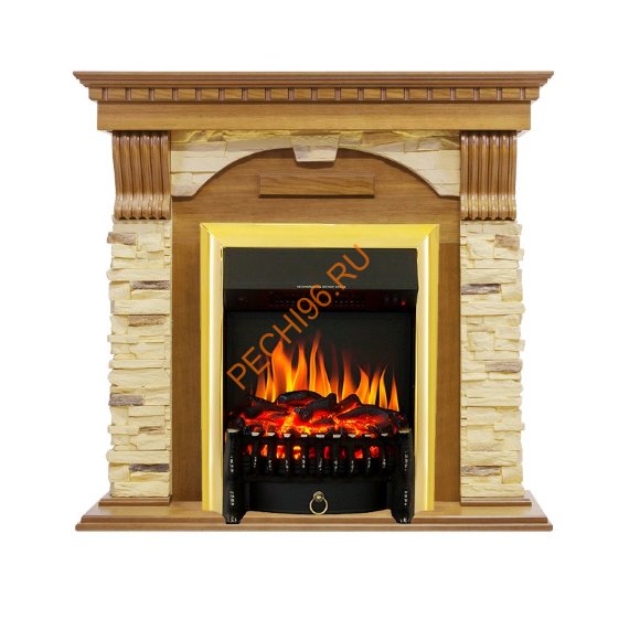 Электрокамин Royal Flame Dublin дуб/сланец с очагом Fobos FX Электрокамин Royal Flame Dublin дуб/сланец с очагом Fobos FX
