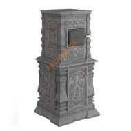 Печь банная газовая KLV RT 35-RV 310S Талькомагнезит Истеблишмент с прямыми углами