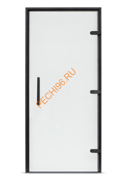 Дверь стеклянная EOS Хамам Антрацит, прозрачная, 2100х800 мм Дверь стеклянная EOS Хамам Антрацит, прозрачная, 2100х800 мм