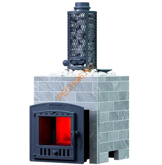Печь банная Гефест Искандер 18П2, Оптима 680/40 Талькохлорит Печь банная Гефест Искандер 18П2, Оптима 680/40 Талькохлорит
