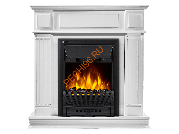 Электрокамин Electrolux Classic EFP/P-1020LS с порталом Firelight Piazza Classic, белый