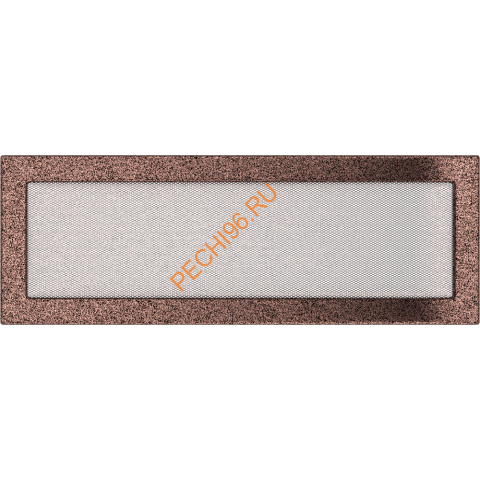 Вентиляционная решетка Kratki 49М 170х490 мм латунь