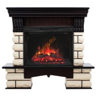 Электрокамин RealFlame Kavkaz 25,5/24 c очагом Evrika 25,5 LED Электрокамин RealFlame Kavkaz 25,5/24 c очагом Evrika 25,5 LED