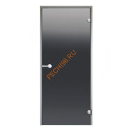 Дверь стеклянная Harvia «серая» коробка алюминий Дверь стеклянная Harvia «серая» коробка алюминий