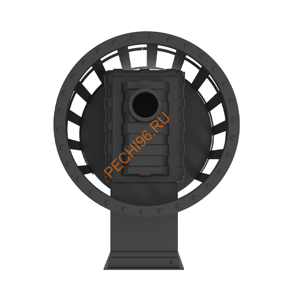 Печь-камин банная Берёзка Воевода 20 Д-2, сетка