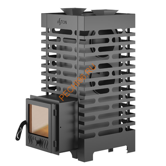 Печь банная Aston 20С с баком на трубе 50л, D115 (AISI 439) круглый в Нижнем Новгороде Печь банная Aston 20С с баком на трубе 50л, D115 (AISI 439) круглый в Нижнем Новгороде