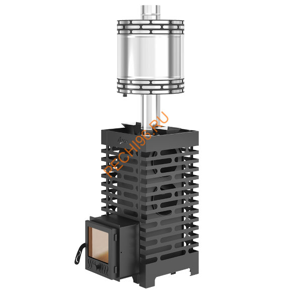 Печь банная Aston 20С с баком на трубе 50л, D115 (AISI 439) круглый в Нижнем Новгороде Печь банная Aston 20С с баком на трубе 50л, D115 (AISI 439) круглый в Нижнем Новгороде