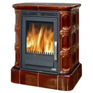 Печь-камин ABX Marina KPI кафельный цоколь вставка Комбо