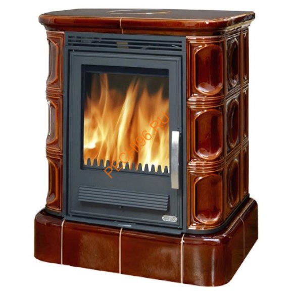 Печь-камин ABX Marina KPI кафельный цоколь вставка Комбо