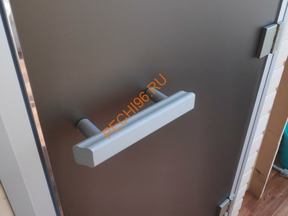 Дверь в хамам стеклянная Арта Престиж ГР Бронза MATELUX, коробка алюминий с порогом