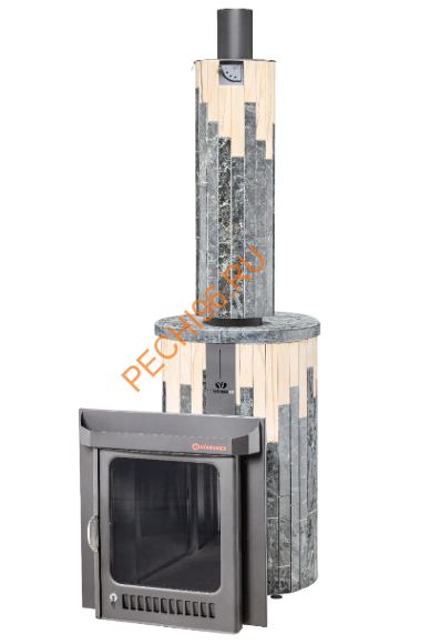 Печь банная Ферингер Оптима ПФ Пироксенит+Окаменевшее дерево