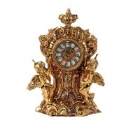 Каминные часы Virtus TWO ANGELS WITH WINGS 5581B Каминные часы Virtus TWO ANGELS WITH WINGS 5581B