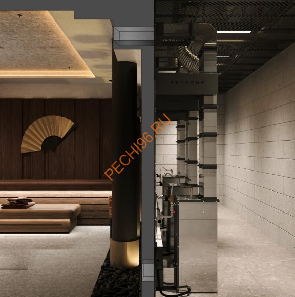 Система интеграции для бани и сауны Sangens Spa System 2100 Система интеграции для бани и сауны Sangens Spa System 2100