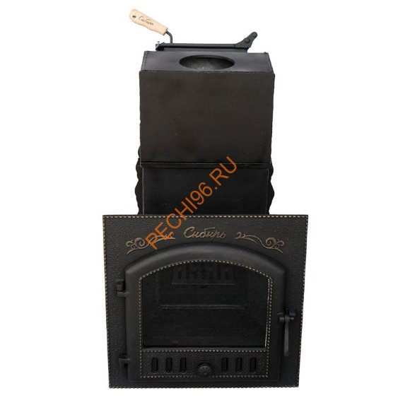 Печь банная Сибирь-премиум 25П (700х700), ТК 300 мм, ЗК