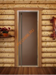 Дверь стеклянная DoorWood «Престиж» FLASH ROYAL, 700х1900мм, бронза матовая Дверь стеклянная DoorWood «Престиж» FLASH ROYAL, 700х1900мм, бронза матовая