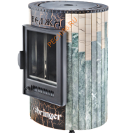 Печь отопительно-варочная Ферингер Нелжа ПФ Змеевик+Окаменевшее дерево