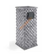 Печь банная газовая RT-35RV 310S Талькомагнезит Модерн с прямыми углами