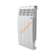 Радиатор биметаллический Royal Thermo BILINER B 500 Белый, 4 секции
