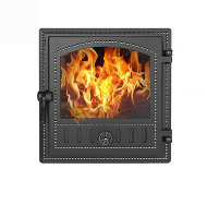 Дверка ВЕЗУВИЙ каминная 280 (Антрацит) Дверка ВЕЗУВИЙ каминная 280 (Антрацит)