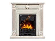 Электрокамин Electrolux Classic EFP/P-1020LS с порталом Firelight Frame Classic, белёный дуб