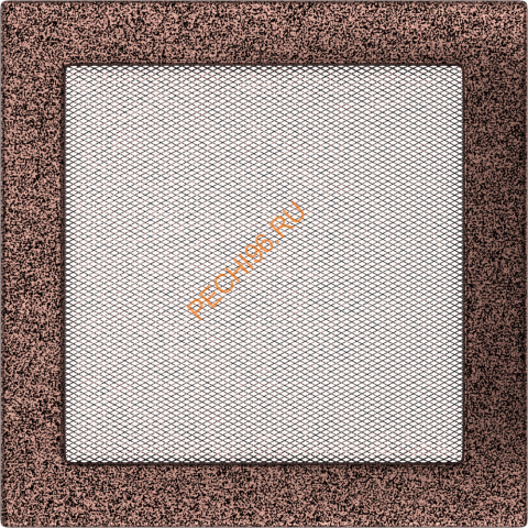 Вентиляционная решетка Kratki 22М 220х220 мм латунь