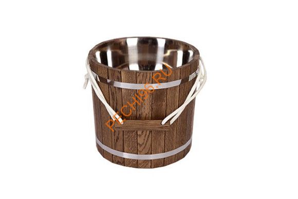 Запарник 16л нержавеющая вставка, Дуб